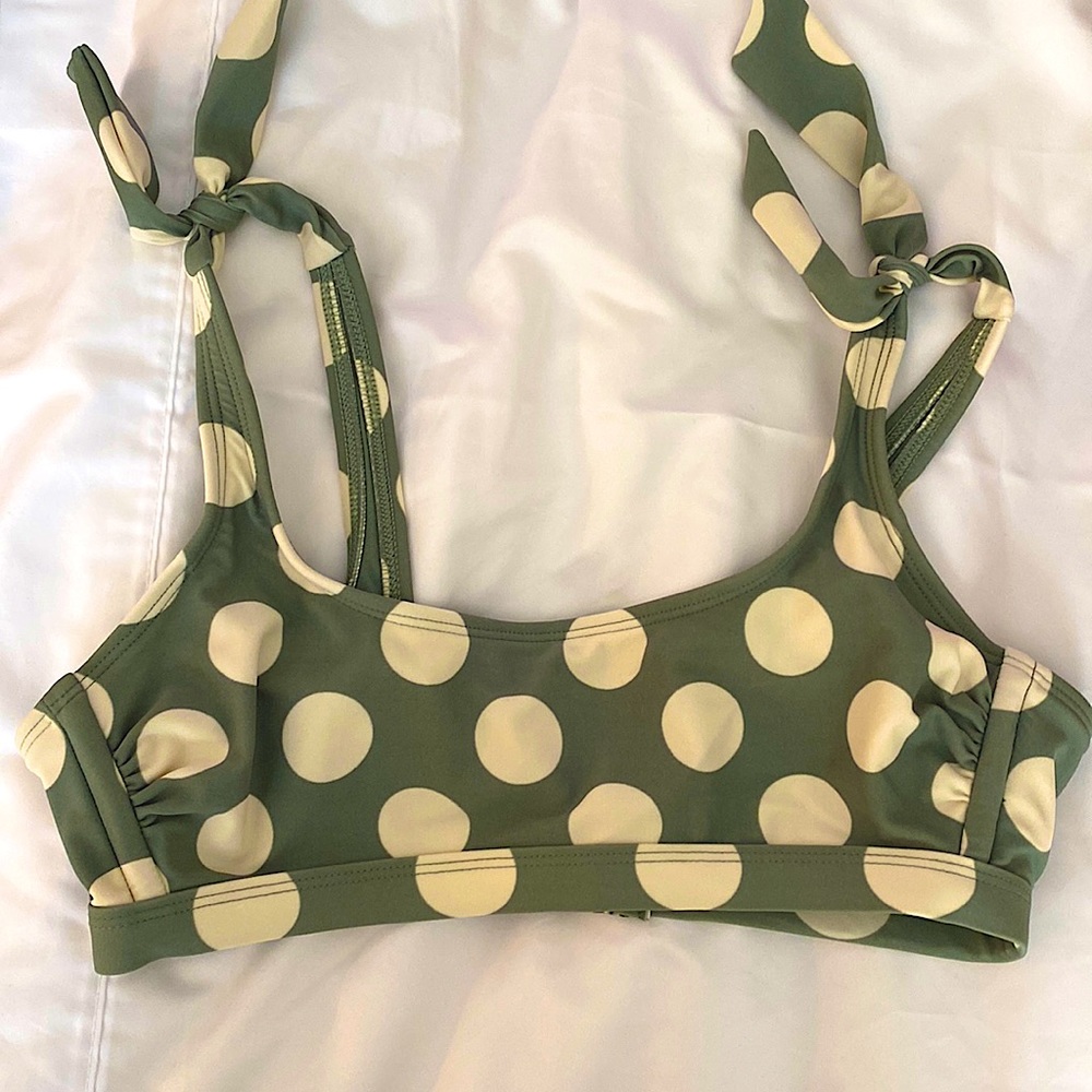 Target bikini top / size s with adjustable straps